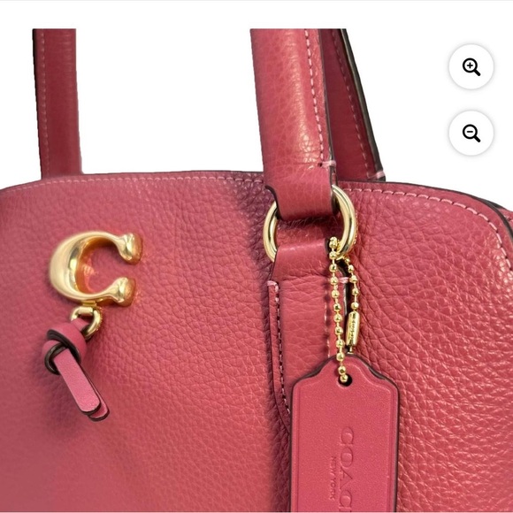 COACH Remi Satchel - Red brand new - Picture 7 of 16